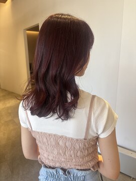 サラビューティーサイト 志免店(SARA Beauty Sight) 【あんstyle】肌映え！レッドバイオレット！