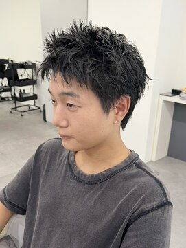 ノウハウ キョウト(KNOWHOW kyoto) 刈り上げ無しのスパイキーショート/メンズカット