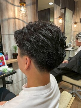 ヘアショップエヌアンドエー 久喜店(hairshop N&A) 清潔感×男らしさ溢れる好印象ショート/黒髪/ビジネス