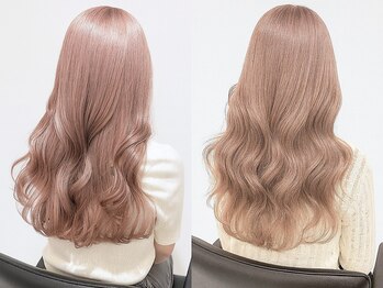 ランテルディ 渋谷(LANTERDIT)の写真/髪質改善Aujuaトリートメント×ケアブリーチが人気の渋谷美容室♪ダブルカラー/ハイトーンで傷んだ髪にも◎