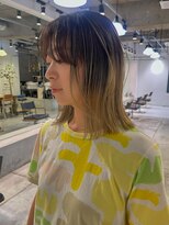 キャロルガーデンズ ボコカ 表参道(Carroll Gardens bococa) 【kacho】ダブルカラー デザインカラー 裾カラー