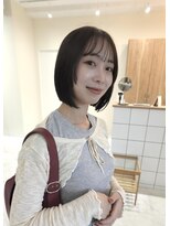 シェノン 夙川(CHAINON)&nbsp;ぷつっと/ボブ/ぷつっとボブ/顔まわりレイヤー