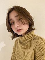 アヴァンスアンス 広島袋町店(AVANCE.ens)&nbsp;ミディアムヘア/暗めカラー/ハッシュカット/レイヤーカット