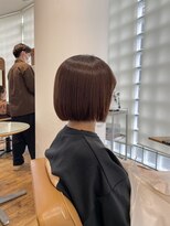 クラップス 金沢文庫店(CLAPS)&nbsp;パツっとしすぎない自然なボブ
