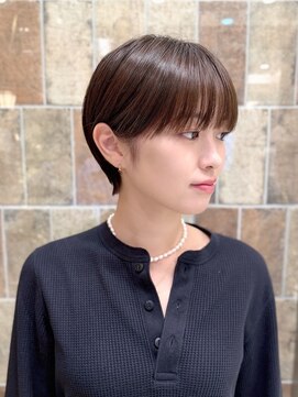 ピークアブー アヴェダ アトレ恵比寿(PEEK-A-BOO AVEDA) 前髪あり/ショート/マッシュ/30代/40代/50代/恵比寿