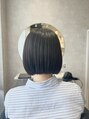 ブロック 元住吉店(BLOC)&nbsp;パッっとラインに収まりの良い丸みボブスタイル♪