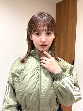 エンス 銀座(Ence) 暗めカラー/ブリーチなし/マロンベージュ/くすみベージュ/銀座