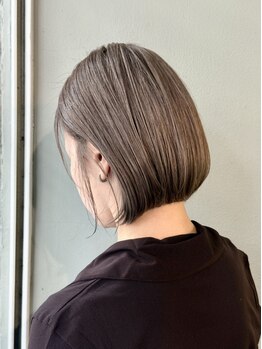 ウェーブ(WAVE)の写真/ボブ・ショートが得意。伸びても形が崩れにくく、まとまりが続く