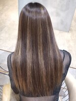 リール 銀座(R'EEL)&nbsp;ブリーチ縮毛矯正/縮毛矯正/髪質改善/前髪/顔まわり