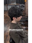 シャドウパーマ／メンズパーマ／メンズカット／メンズサロン