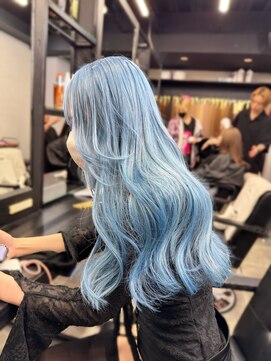 ラピス 名古屋本店(Lapis) 【みずいろ】エクステ50cm