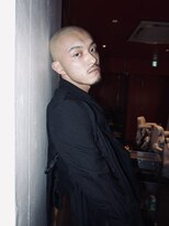 メリケンバーバーショップ トーキョー(MERICAN BARBERSHOP TYO)&nbsp;メンズカットバーバースタイルスパイキーショートフェードボウズ