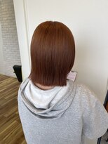 ラグ バイ シゲルカットクラブ 神田久志本店(lag)&nbsp;ダブルカラーでオレンジブラウン