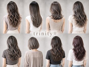 トリニティ(trinity)の写真/“白髪を染める”じゃなく “印象を変える”。大人女性のための白髪デザインカラー。[ブリーチ/ハイライト]
