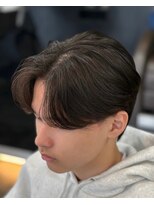 バース バイ ハピネス(BIRTH by happiness) ニュアンスパーマフェザーパーマ曲がる縮毛矯正センターパート