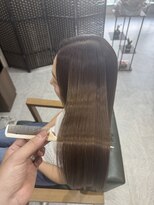ゴートヘア(GOAT hair)&nbsp;ケアカラー×ウルティア髪質改善トリートメント【GOAT hair】