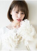 【Silk-lei】マニッシュショート_ネイビーカラー