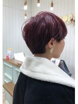 モリオフロムロンドン 大宮店(morio from London)&nbsp;【morio坪井】ケアブリーチ ×ワインレッド