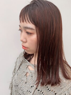 ウーヴリール 総社店(ouvrir) 透明感カラー×ダークラベンダーアッシュ×ニュアンスカラー