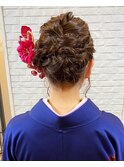 袴ヘアアレンジ