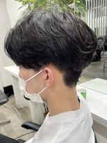 バイフィフス 原宿/表参道(by fifth)&nbsp;ナチュラルセンターパート/ツーブロ/ワンカールパーマ