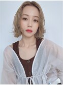大人かわいいウェーブボブ/おしゃれ感◎/20代30代40代