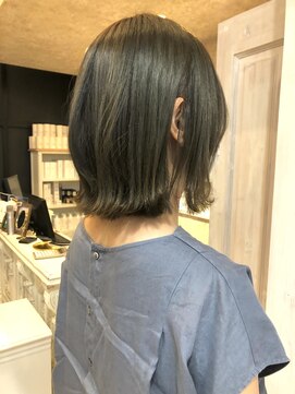 キャアリー(Caary) 福山美容室caary大人気イルミナカラー　カーキグレージュ