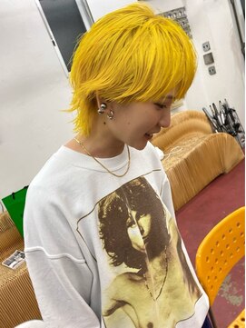 フィン(fin,) fin,/外ハネボブ/セクションカラー/グラデーションカラー