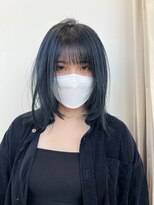 バディヘア ルーツ(BUDDY HAIR ROOTS)&nbsp;ウルフカット/ボブウルフ/顔まわりカット/ブルーブラック