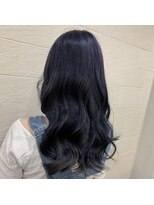グランディールヘアデザイン(grandir hairdesign)&nbsp;ネイビーブルー！-Yurika-