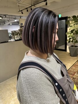 メリー オオサカ(Merly Osaka) 主婦層に人気！dark color balayage_ラベアッシュ_