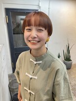 ソイリウム 下北沢(soi rium)&nbsp;【インナーカラー×オレンジマッシュショート】