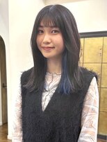 パークレーン アイス イヴェン(park lane ICI yeven)&nbsp;ダメージレス！イヤリングカラー　切りっぱなしミディアム