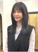 ダメージレス!イヤリングカラー 切りっぱなしミディアム