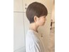 【電話予約限定】レディースショートのカットモデル★水曜日木曜日