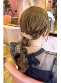 大人かわいいヘアセット20代30代40代髪質改善☆Pink行徳駅妙典駅