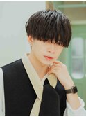 ソフト刈り上げマッシュ