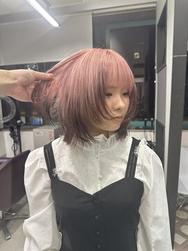 ジルバイジゼル(JILL by GiseL) K_ミルクティーベージュダブルカラーインナーカラーケアブリーチ