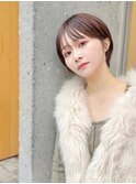 シースルーバング簡単スタイリング小顔ヘアツヤ髪スタイル