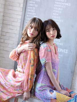 カバーヘアアンドスパ ブリス 浦和(COVER HAIR&SPA bliss) 大人かわいいくすみカラーゆるふわウェーブミディアムtk4浦和