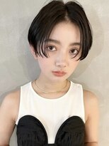 パーク(PARK)&nbsp;【PARK】ハンサムショート×グレージュブラック