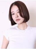 似合わせカットメルティカラーワンレンショートボブ0203