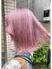 全体ブリーチ＋全体カラー＋トリートメント ￥16500→￥11980