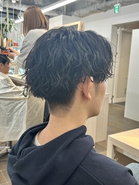 サロンドジョー(salon de joe) メンズカットツイストスパイラルパーマニュアンスパーマショート