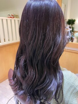 オモルフィ ひばりヶ丘店(Omorfi) イルミナカラー　ブルーカラー