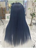 ネイビーカラー&エクステンション