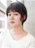 ショート韓国ボブハイライト髪質改善ブリーチ前髪20代30代