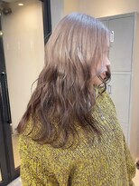 フラム 渋谷(flamme)&nbsp;white × brown roots color