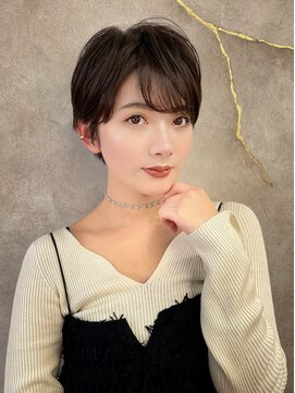 ロンドロゼ 池袋(Lond rose) ♪くびれヘア/アプリコットオレンジ/レイヤー/ショートボブ/韓国