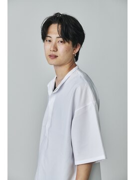 ロンドオム 池袋(Lond Homme) men's/メンズ/ブルーブラック/フェザーパーマ/サーフカール/池袋